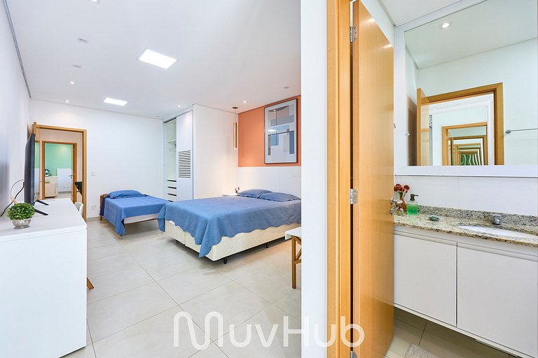 Apartamento de Frente Mar Reserva DNA - REF JS51H