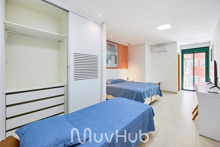 Apartamento de Frente Mar Reserva DNA - REF JS51H