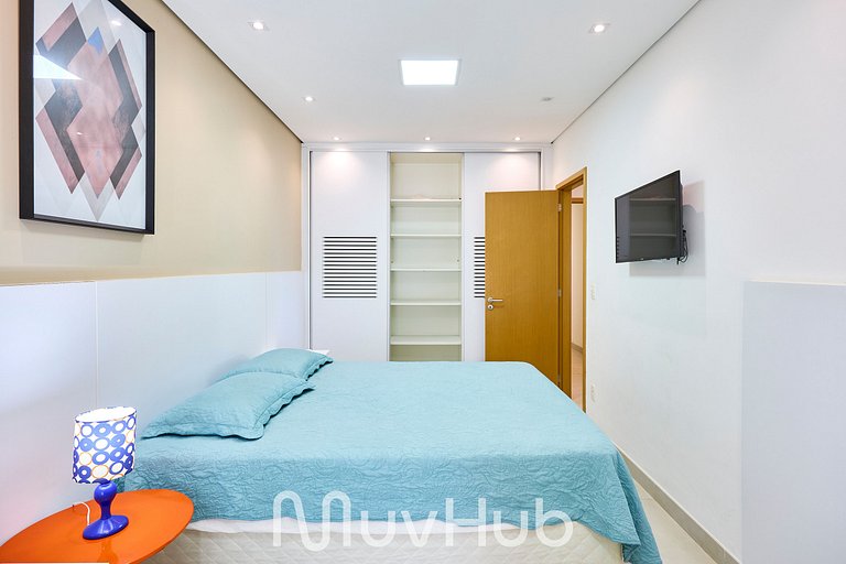 Apartamento de Frente Mar Reserva DNA - REF JS51H