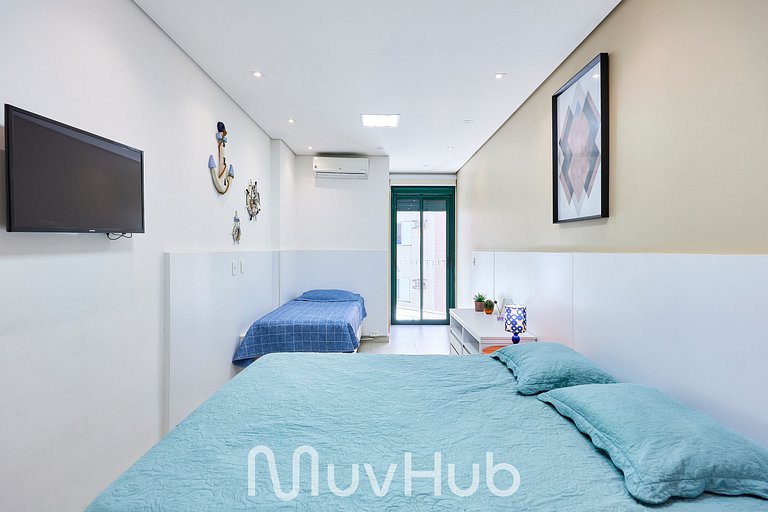 Apartamento de Frente Mar Reserva DNA - REF JS51H