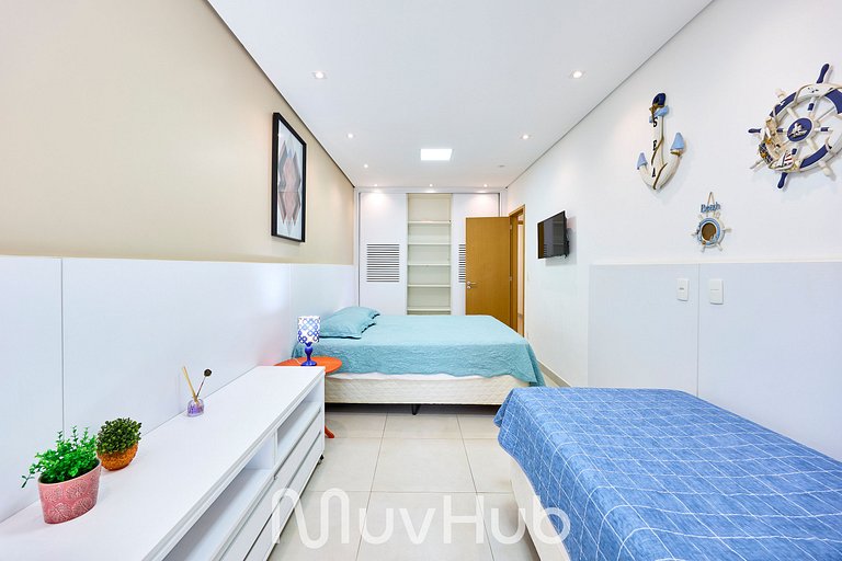 Apartamento de Frente Mar Reserva DNA - REF JS51H