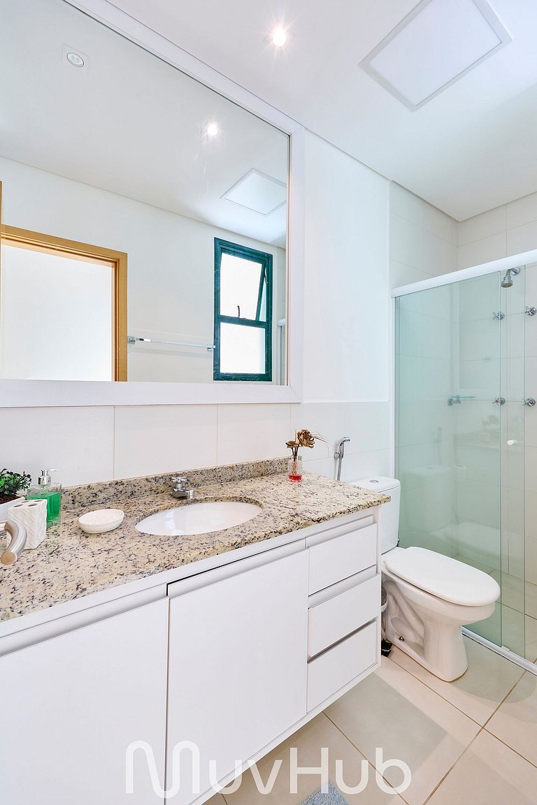 Apartamento de Frente Mar Reserva DNA - REF JS51H
