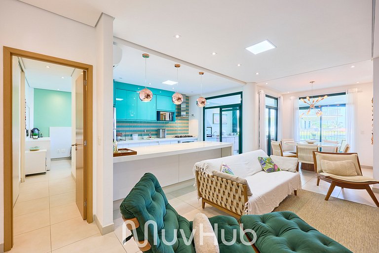 Apartamento de Frente Mar Reserva DNA - REF JS51H
