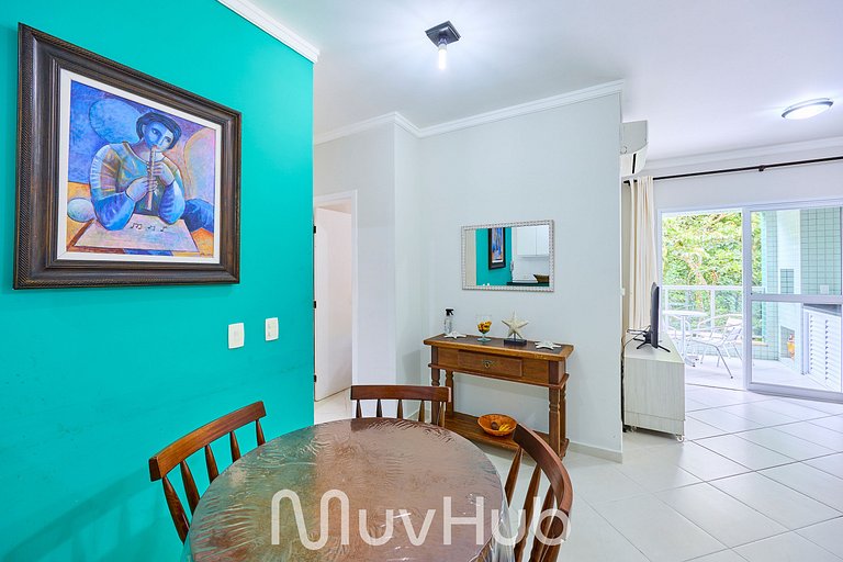 Ap com ar-condicionado em Ubatuba - REF JS52H