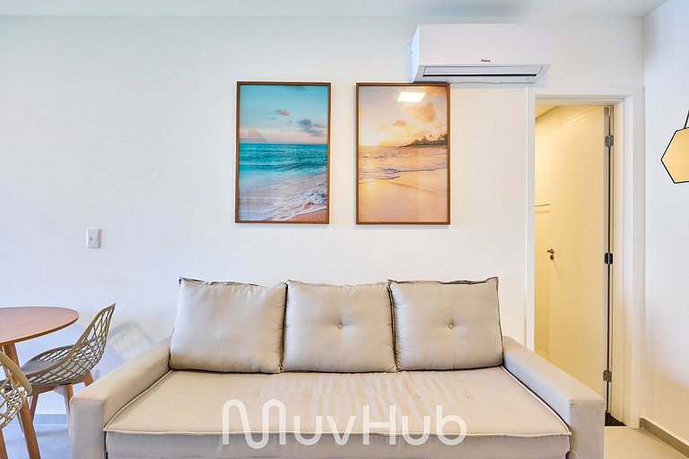 Toninhas 50m | Churrasqueira | Ar - Ref. GW02J