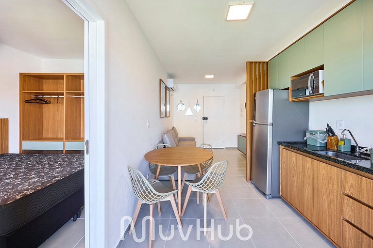 Toninhas 50m | Churrasqueira | Ar - Ref. GW02J