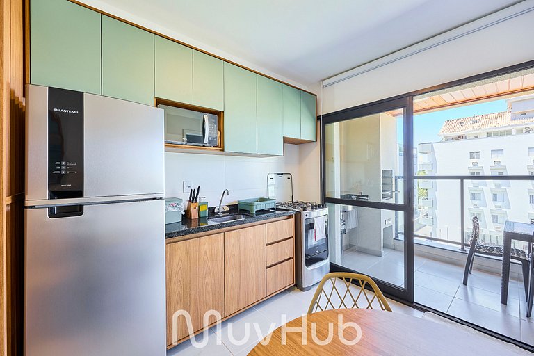 Toninhas 50m | Churrasqueira | Ar - Ref. GW02J