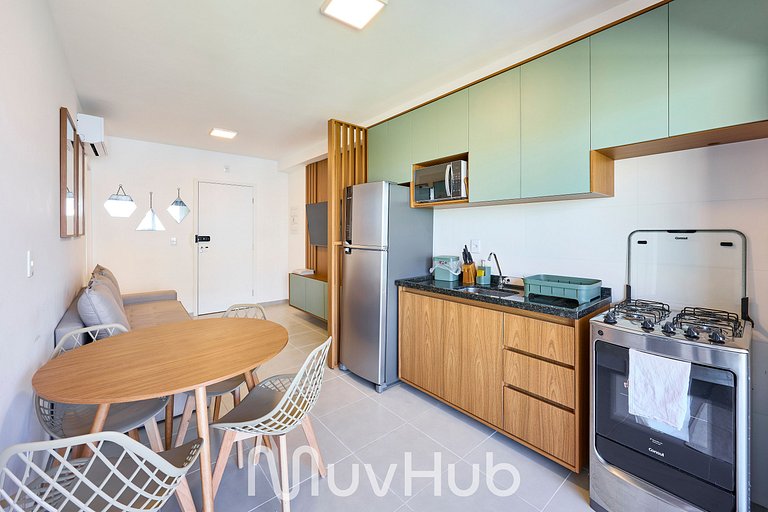 Toninhas 50m | Churrasqueira | Ar - Ref. GW02J