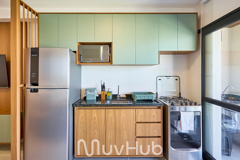 Toninhas 50m | Churrasqueira | Ar - Ref. GW02J