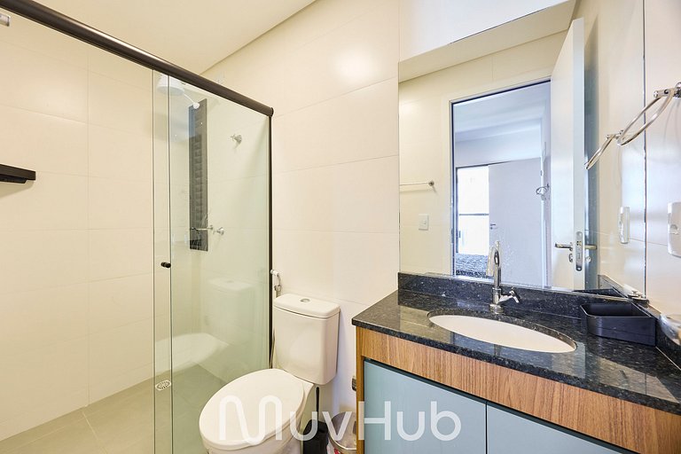 Toninhas 50m | Churrasqueira | Ar - Ref. GW02J