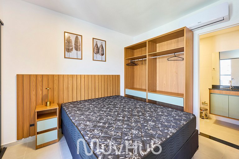 Toninhas 50m | Churrasqueira | Ar - Ref. GW02J