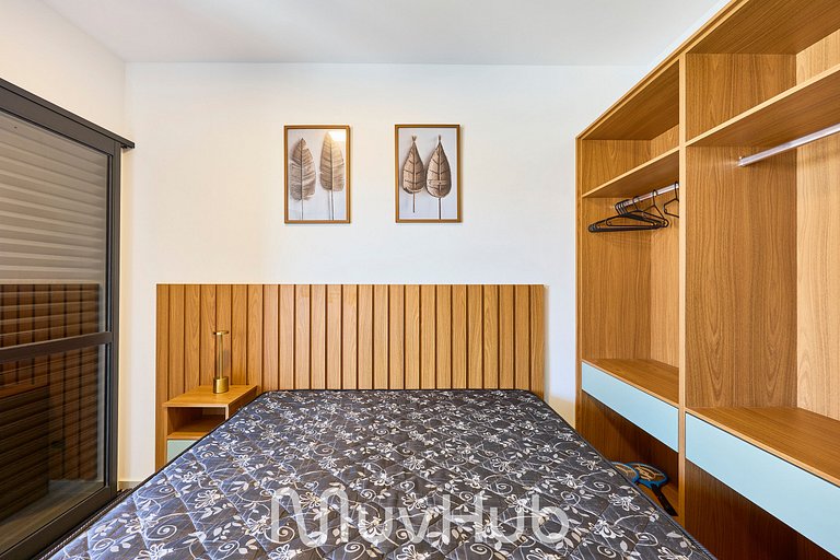 Toninhas 50m | Churrasqueira | Ar - Ref. GW02J