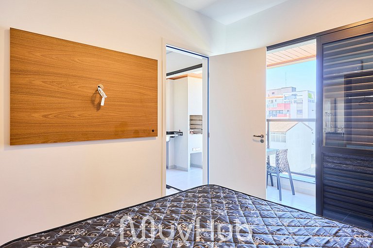 Toninhas 50m | Churrasqueira | Ar - Ref. GW02J