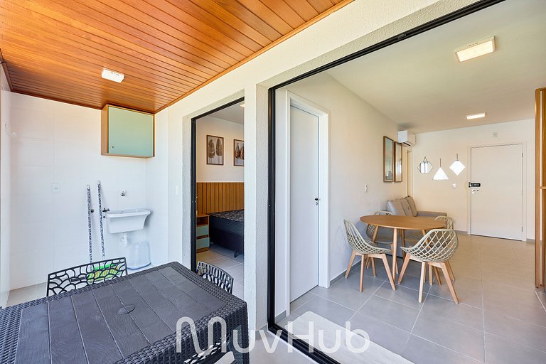 Toninhas 50m | Churrasqueira | Ar - Ref. GW02J