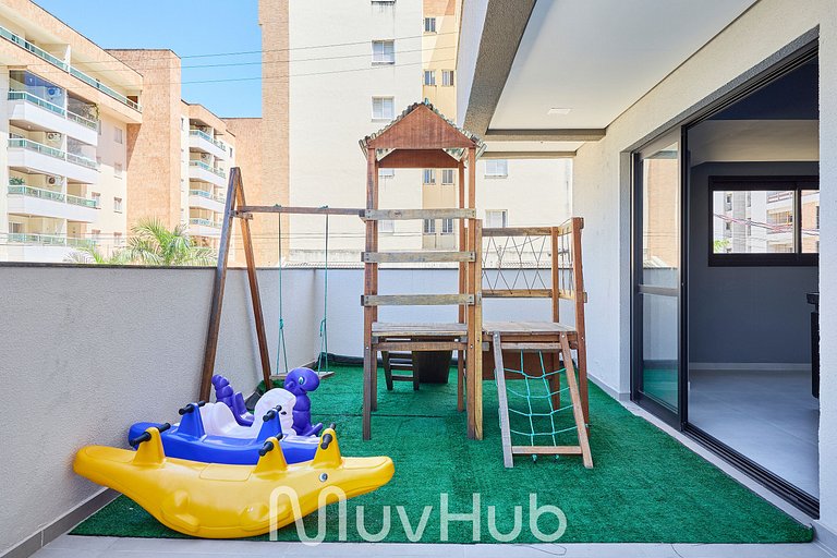 Toninhas 50m | Churrasqueira | Ar - Ref. GW02J