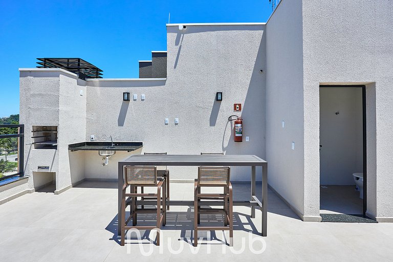 Toninhas 50m | Churrasqueira | Ar - Ref. GW02J