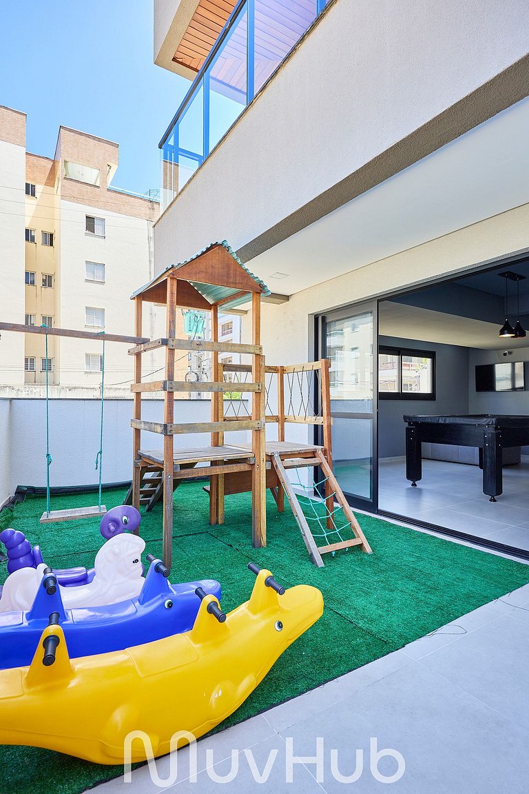 Toninhas 50m | Churrasqueira | Ar - Ref. GW02J