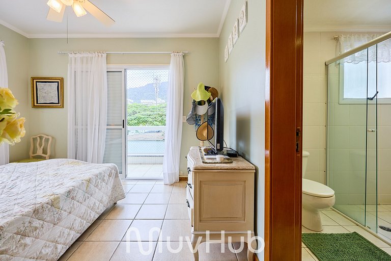 Apto Pé na Areia com Piscina e 3Q - REF HY02J