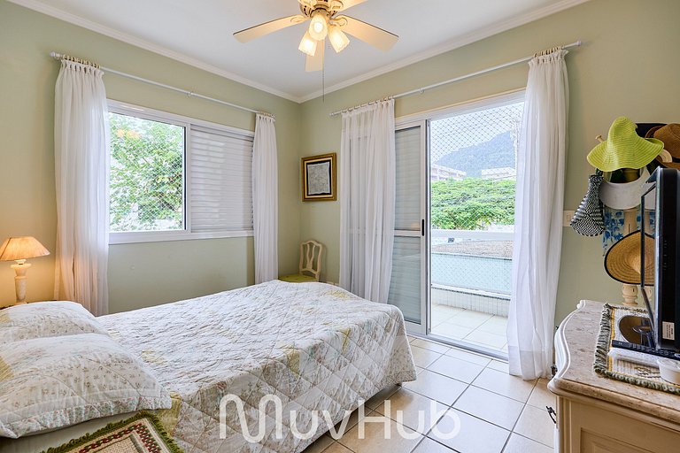 Apto Pé na Areia com Piscina e 3Q - REF HY02J