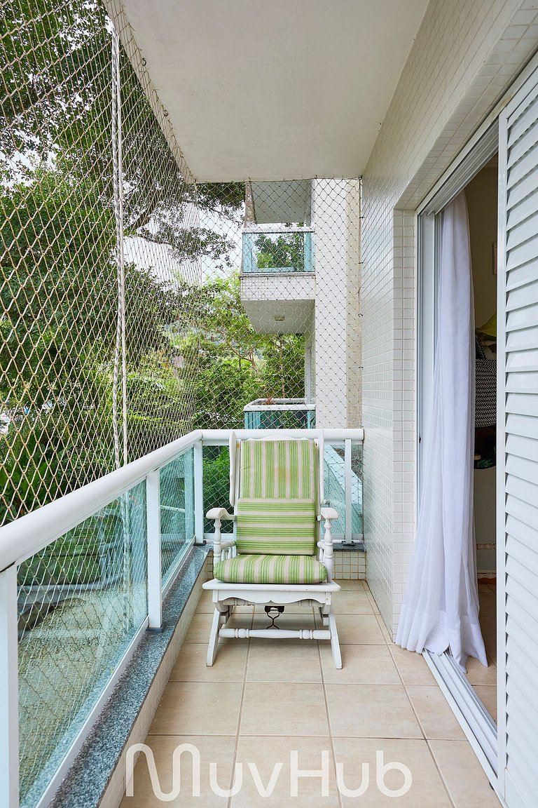 Apto Pé na Areia com Piscina e 3Q - REF HY02J