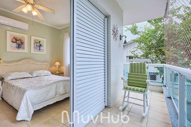 Apto Pé na Areia com Piscina e 3Q - REF HY02J