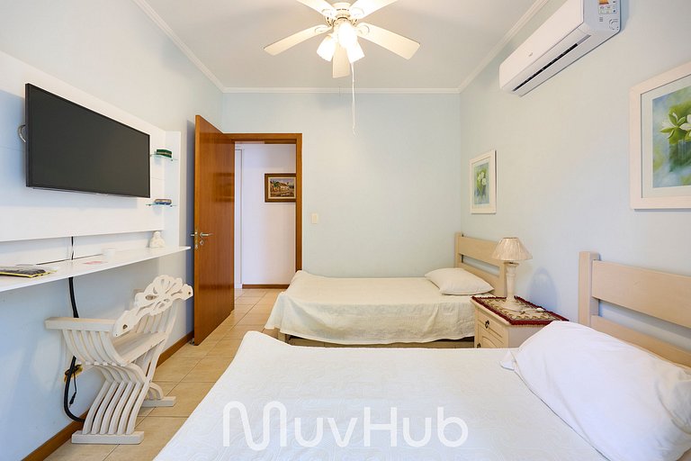 Apto Pé na Areia com Piscina e 3Q - REF HY02J