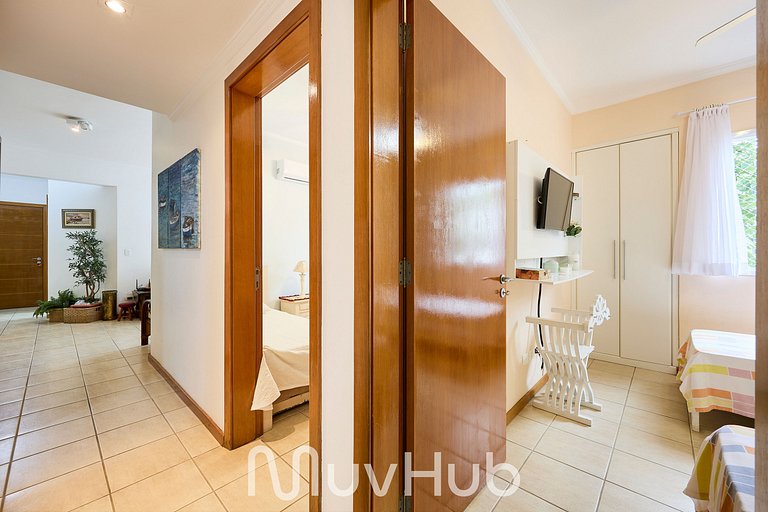 Apto Pé na Areia com Piscina e 3Q - REF HY02J