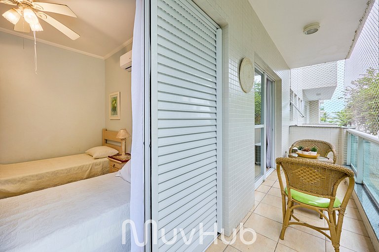 Apto Pé na Areia com Piscina e 3Q - REF HY02J