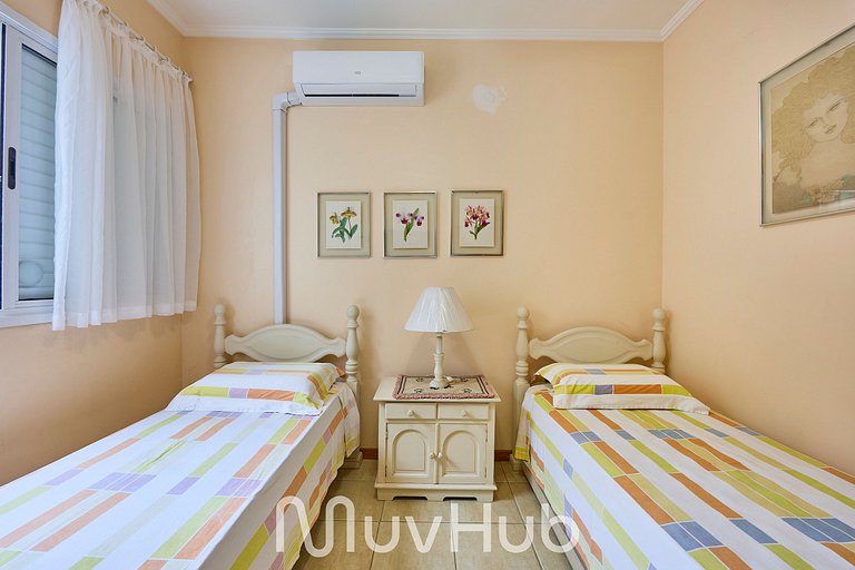 Apto Pé na Areia com Piscina e 3Q - REF HY02J