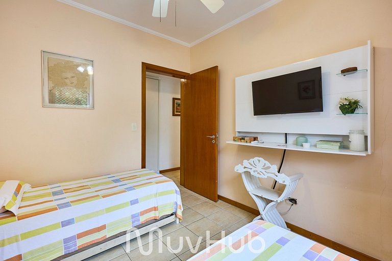 Apto Pé na Areia com Piscina e 3Q - REF HY02J