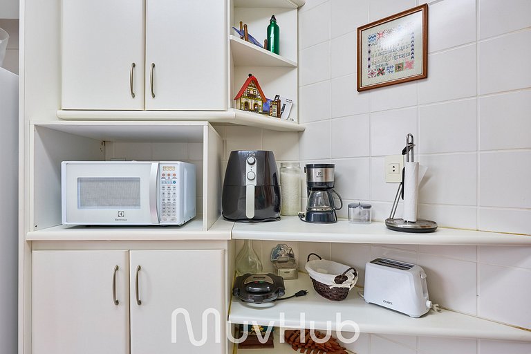 Apto Pé na Areia com Piscina e 3Q - REF HY02J