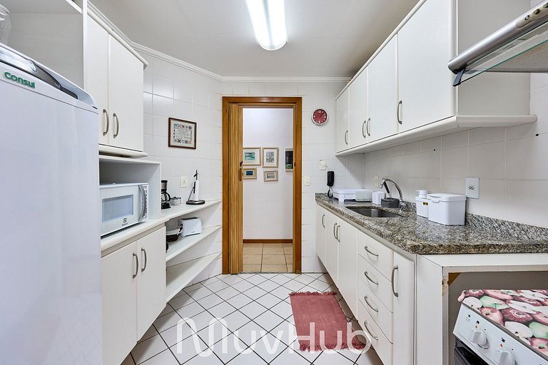 Apto Pé na Areia com Piscina e 3Q - REF HY02J