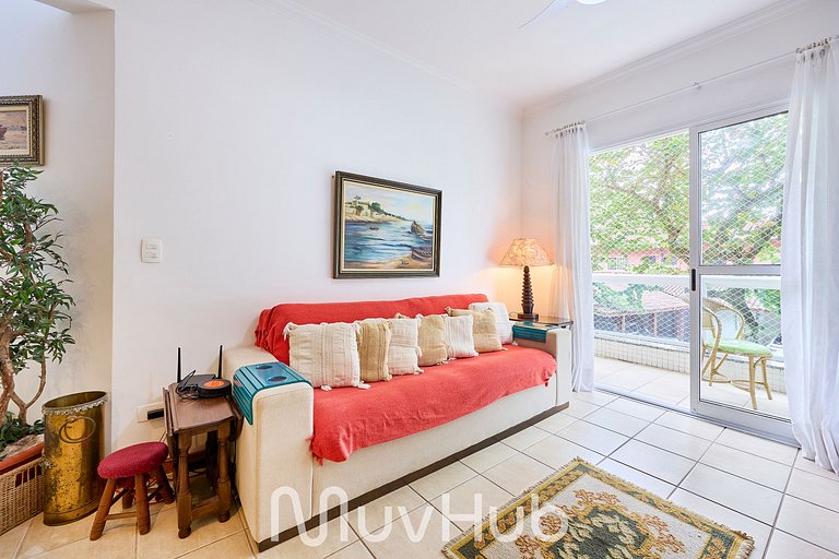 Apto Pé na Areia com Piscina e 3Q - REF HY02J