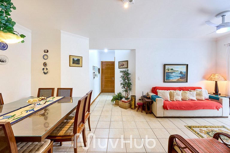 Apto Pé na Areia com Piscina e 3Q - REF HY02J