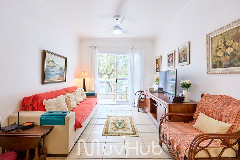 Apto Pé na Areia com Piscina e 3Q - REF HY02J