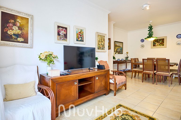 Apto Pé na Areia com Piscina e 3Q - REF HY02J