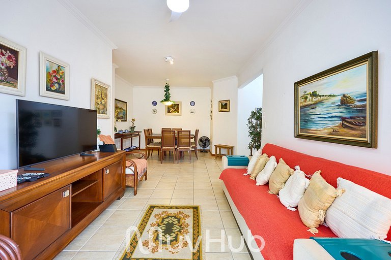 Apto Pé na Areia com Piscina e 3Q - REF HY02J