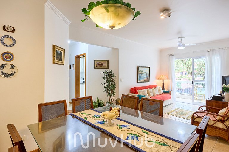 Apto Pé na Areia com Piscina e 3Q - REF HY02J