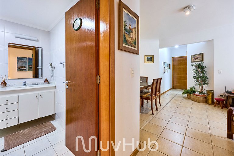 Apto Pé na Areia com Piscina e 3Q - REF HY02J