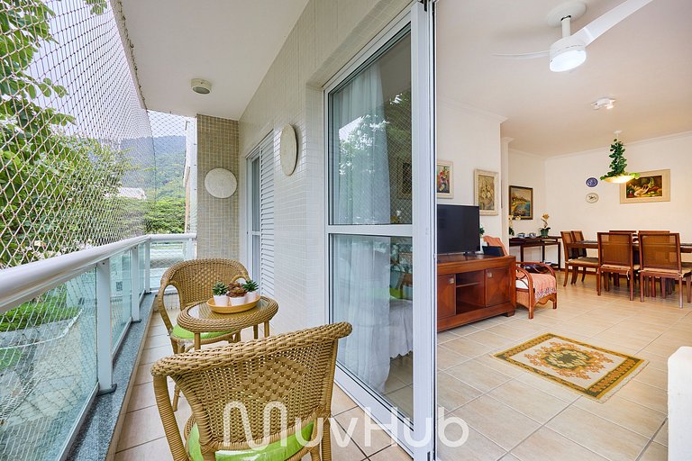 Apto Pé na Areia com Piscina e 3Q - REF HY02J