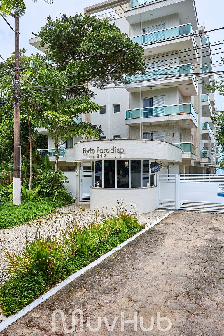 Apto Pé na Areia com Piscina e 3Q - REF HY02J