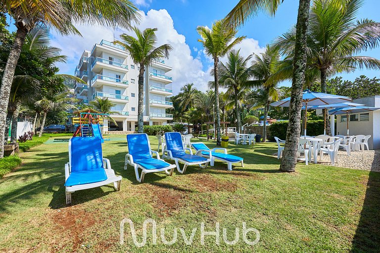 Apto Pé na Areia com Piscina e 3Q - REF HY02J