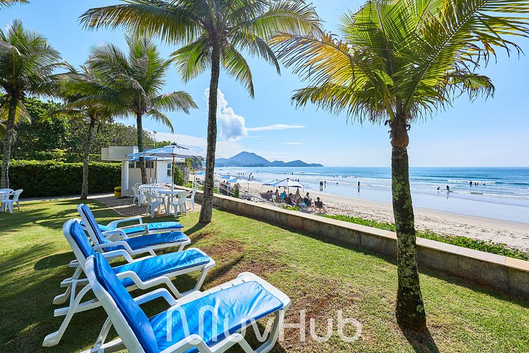 Apto Pé na Areia com Piscina e 3Q - REF HY02J