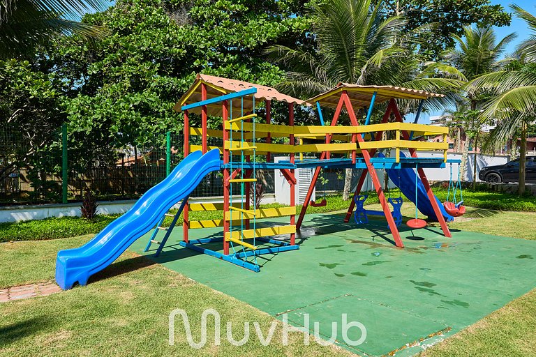 Apto Pé na Areia com Piscina e 3Q - REF HY02J