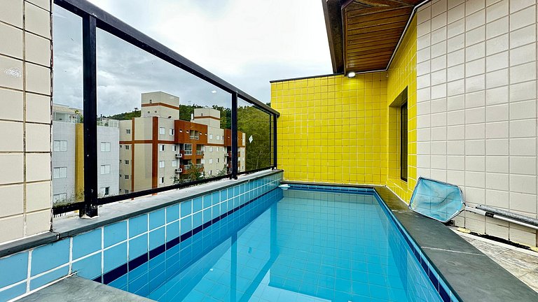 Cobertura com Piscina na Praia Grande - REF JS54H