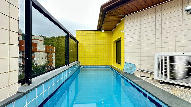 Cobertura com Piscina na Praia Grande - REF JS54H