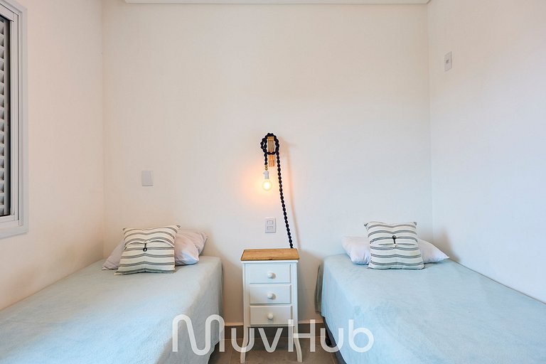 Apartamento Novo no Residencial Lumiéri em Ubatuba - TF407