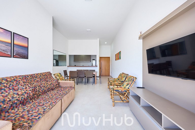 3-bedroom apartment | Praia Grande - REF JS55H