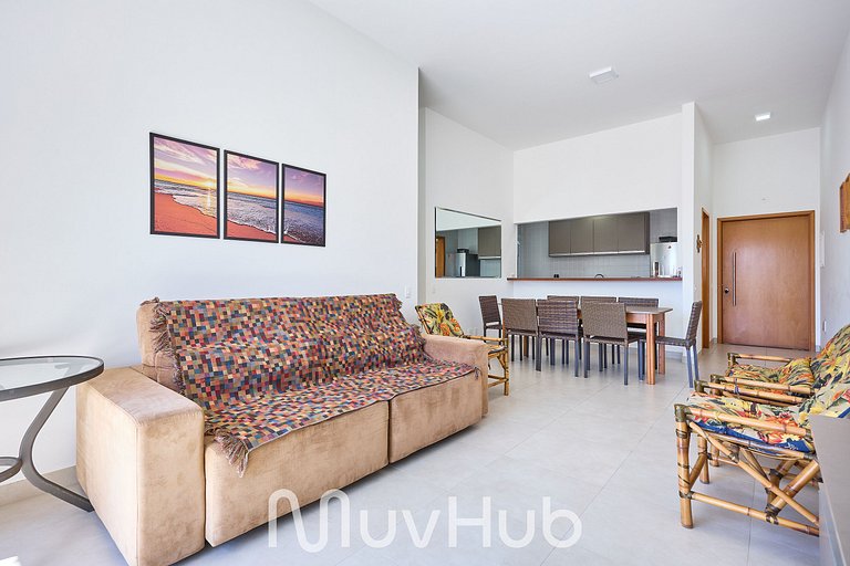3-bedroom apartment | Praia Grande - REF JS55H