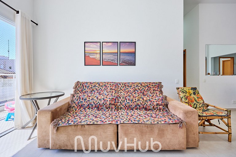 3-bedroom apartment | Praia Grande - REF JS55H